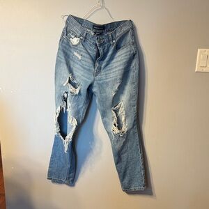 Mom jeans - Aero Blue Jeans
